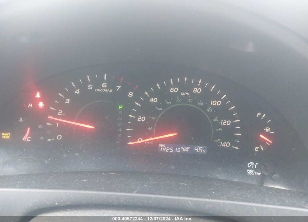 2008 TOYOTA CAMRY LE VIN: 4T1BE46K78U773560