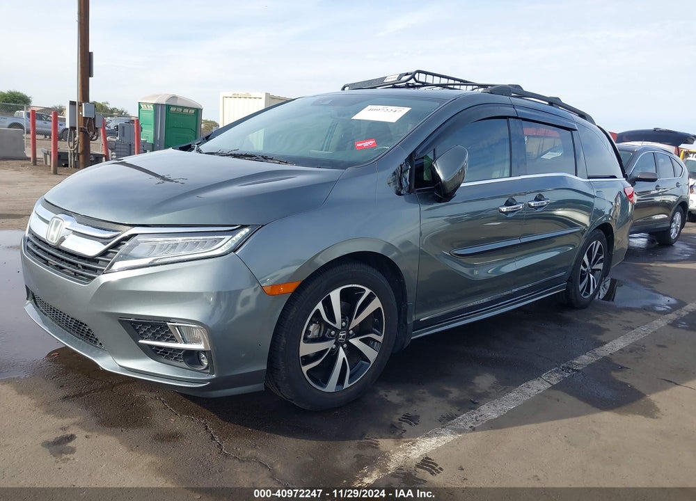 2018 HONDA ODYSSEY ELITE VIN: 5FNRL6H91JB091867