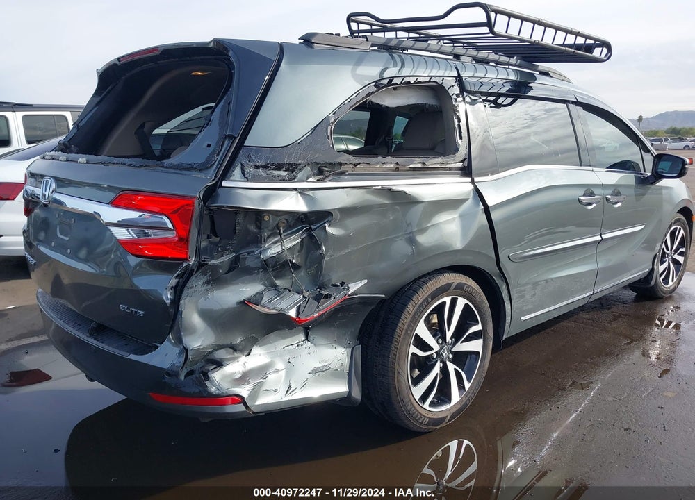 2018 HONDA ODYSSEY ELITE VIN: 5FNRL6H91JB091867