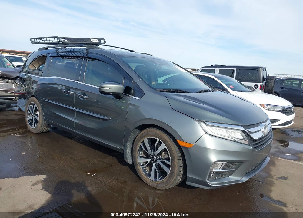 2018 HONDA ODYSSEY ELITE VIN: 5FNRL6H91JB091867