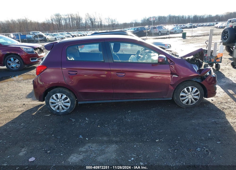 2019 MITSUBISHI MIRAGE ES/RF VIN: ML32A3HJ4KH002748