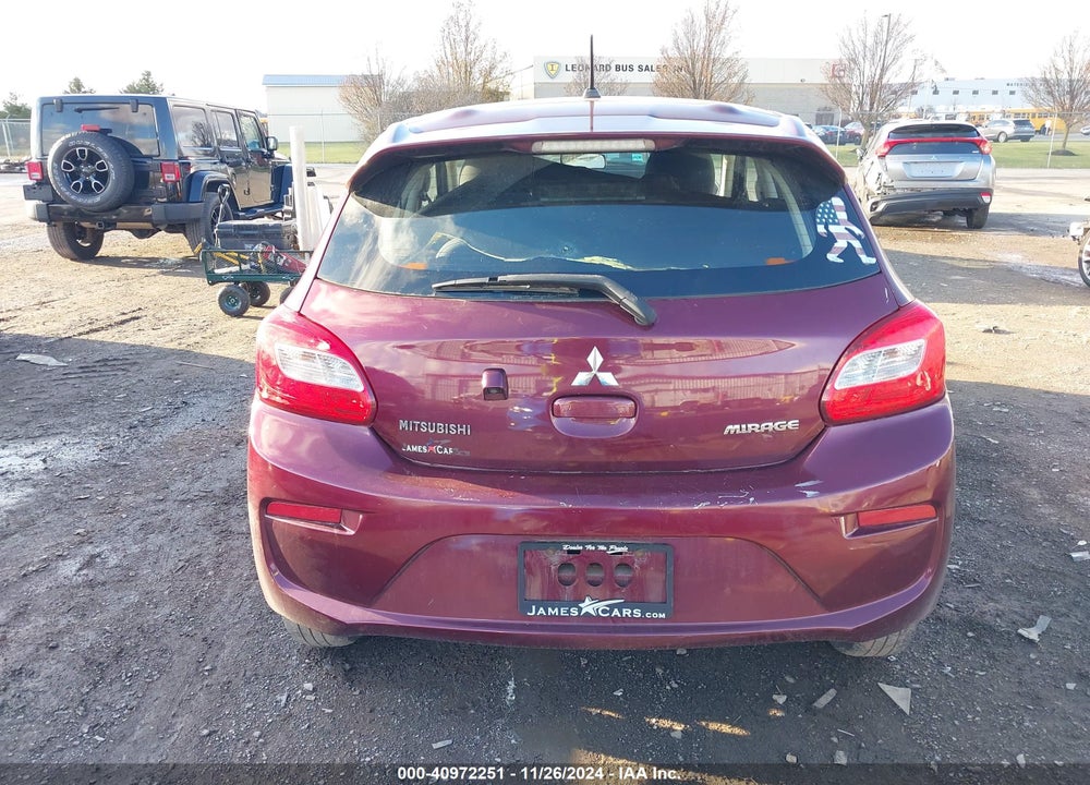 2019 MITSUBISHI MIRAGE ES/RF VIN: ML32A3HJ4KH002748