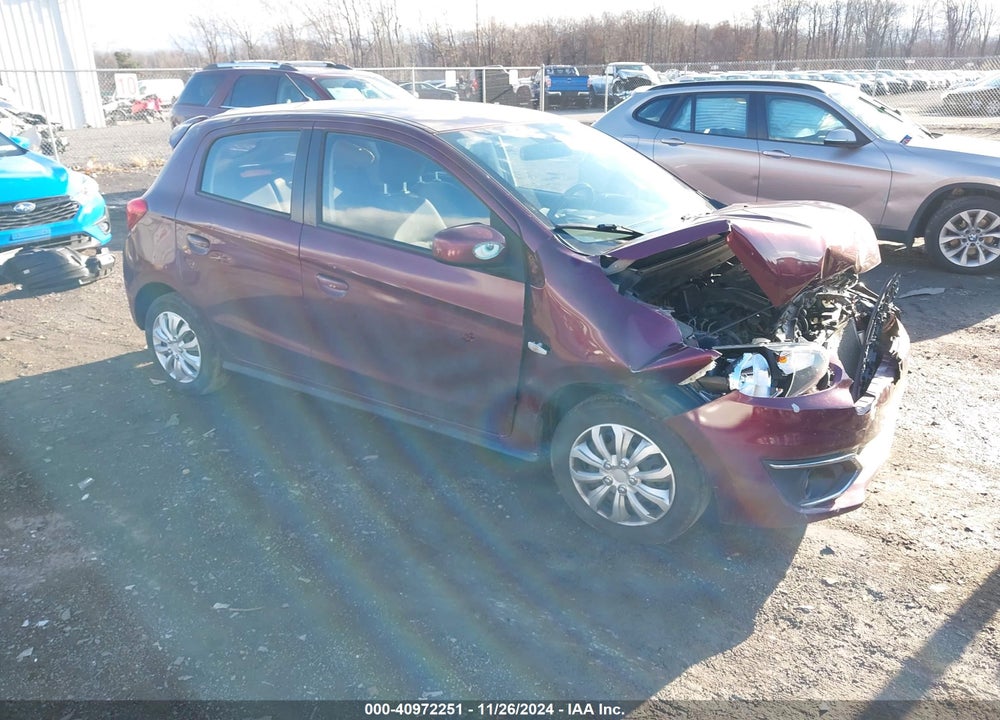 2019 MITSUBISHI MIRAGE ES/RF VIN: ML32A3HJ4KH002748