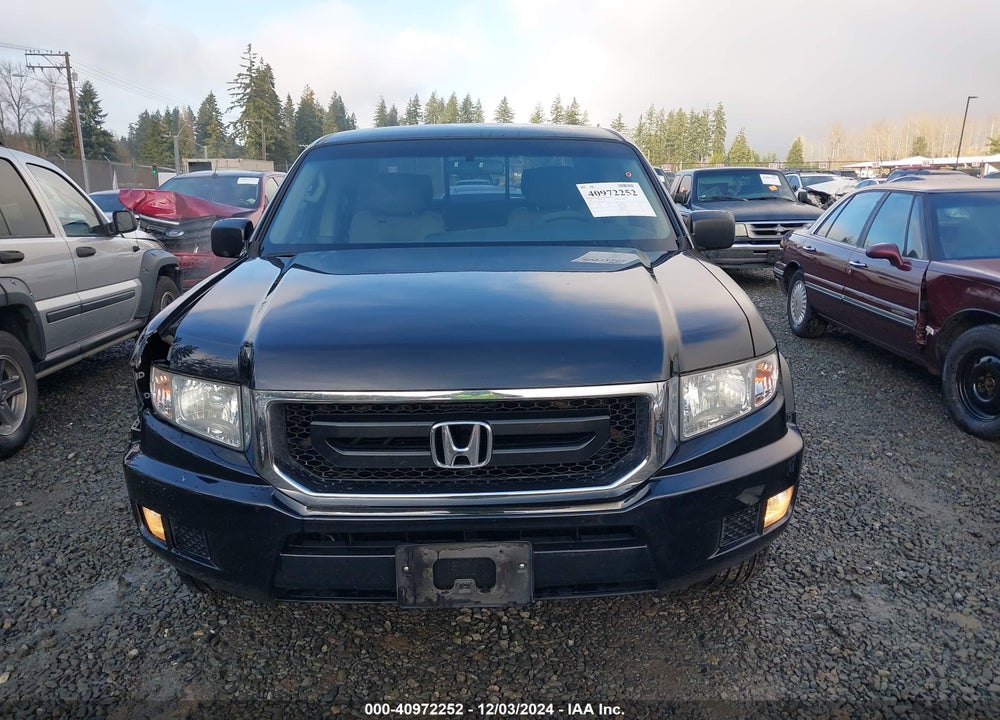 2009 HONDA RIDGELINE RT VIN: 5FPYK16239B102717