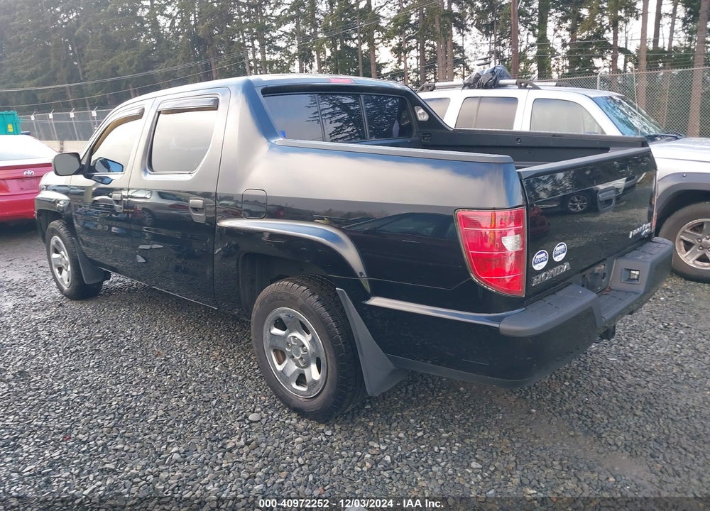 2009 HONDA RIDGELINE RT VIN: 5FPYK16239B102717