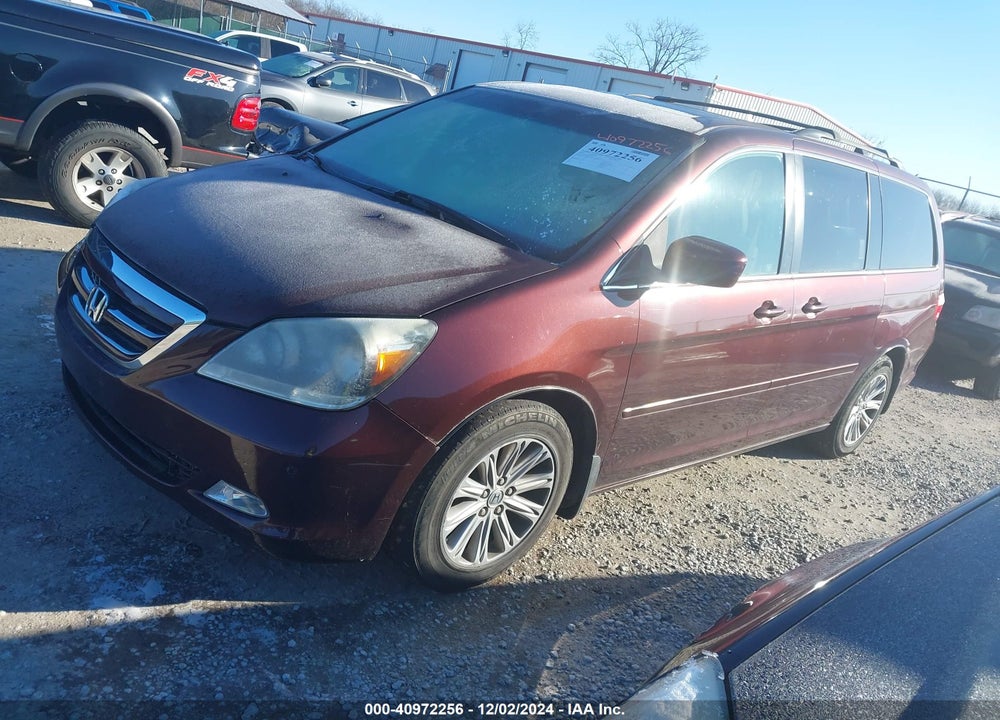 2007 HONDA ODYSSEY TOURING VIN: 5FNRL38887B121753