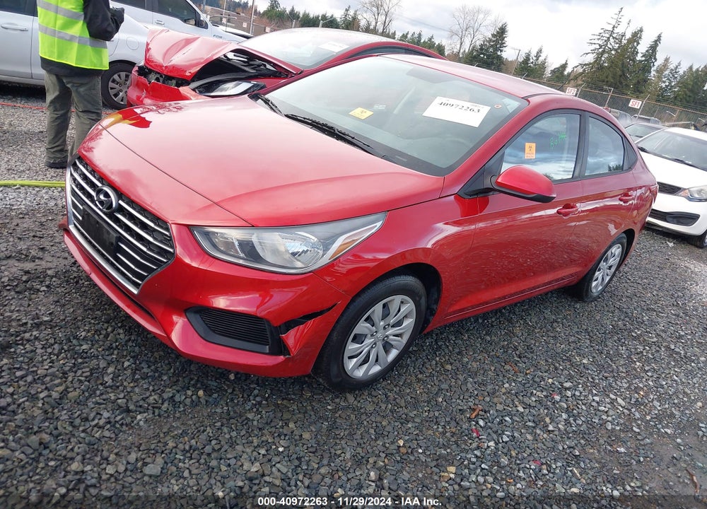 2019 HYUNDAI ACCENT SE VIN: 3KPC24A3XKE055802
