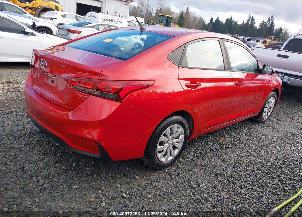 2019 HYUNDAI ACCENT SE VIN: 3KPC24A3XKE055802