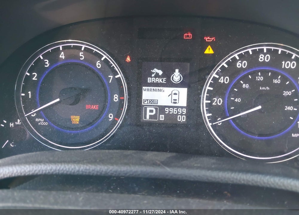 2013 INFINITI G37 JOURNEY VIN: JN1CV6EK2DM900752