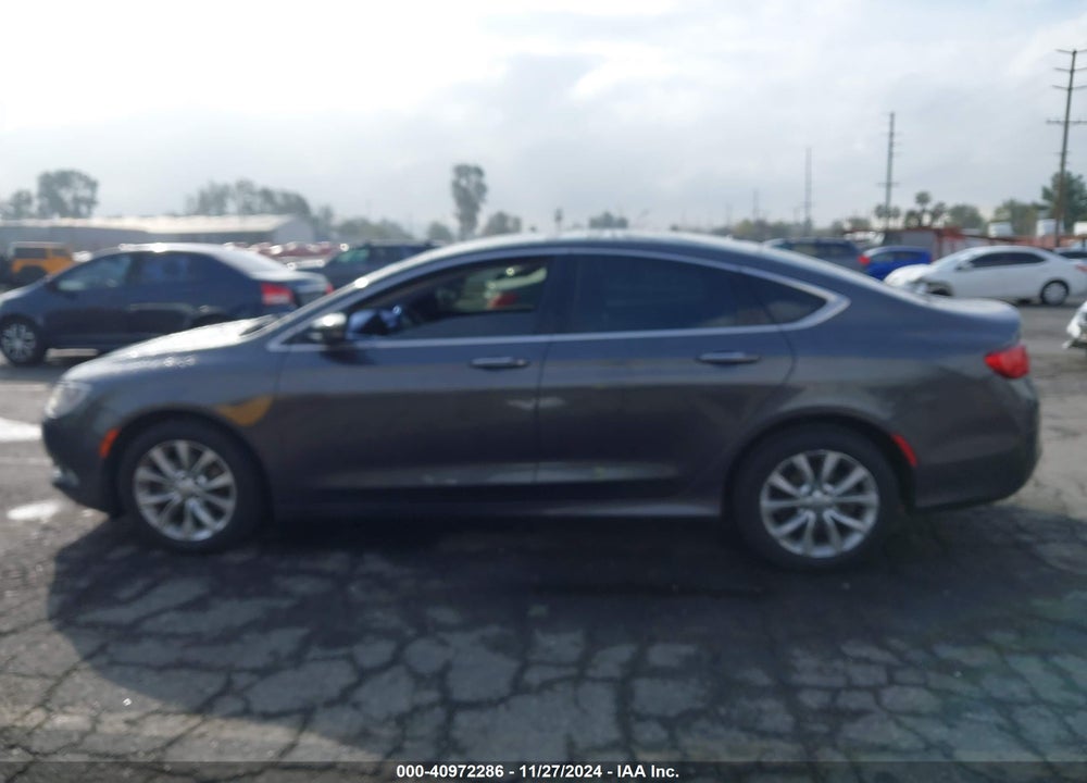 2015 CHRYSLER 200 C VIN: 1C3CCCCB9FN584840