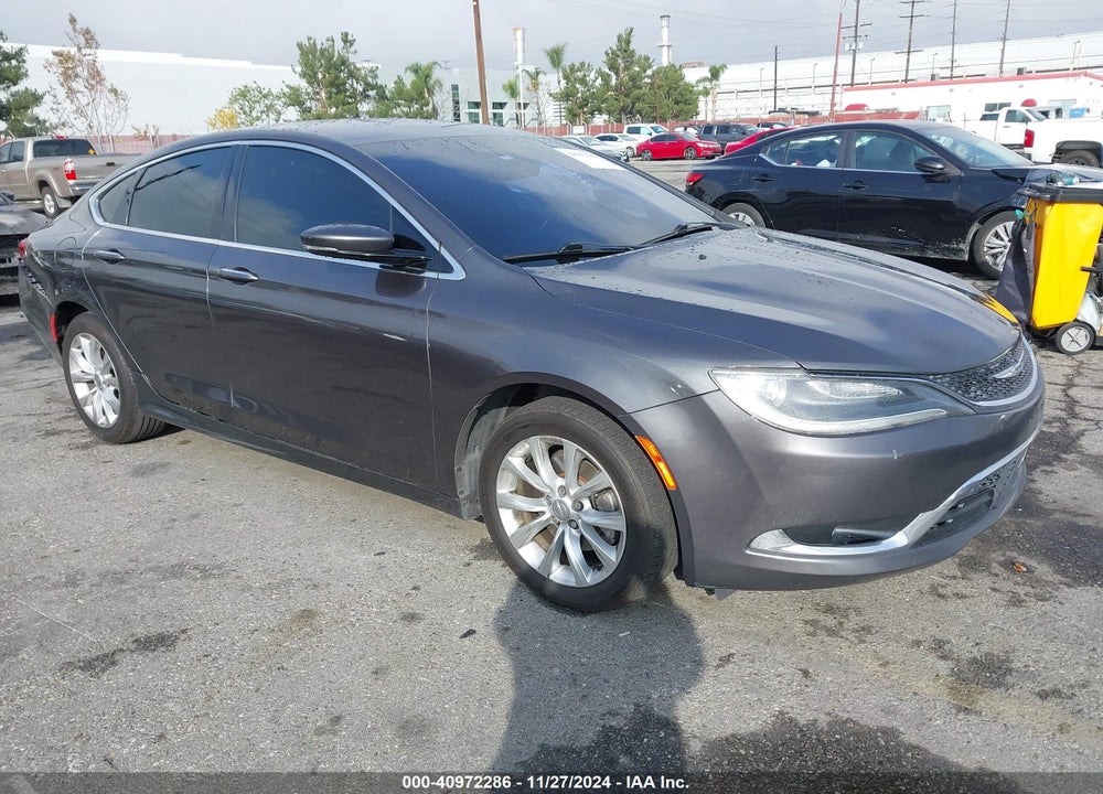 2015 CHRYSLER 200 C VIN: 1C3CCCCB9FN584840
