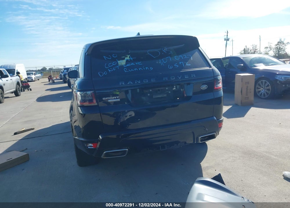 2019 LAND ROVER RANGE ROVER SPORT VIN: SALWR2RE1KA831684