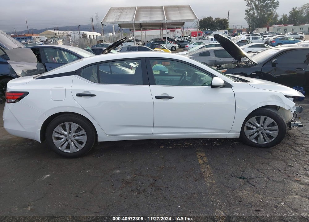 2024 NISSAN SENTRA S XTRONIC CVT VIN: 3N1AB8BV3RY230904