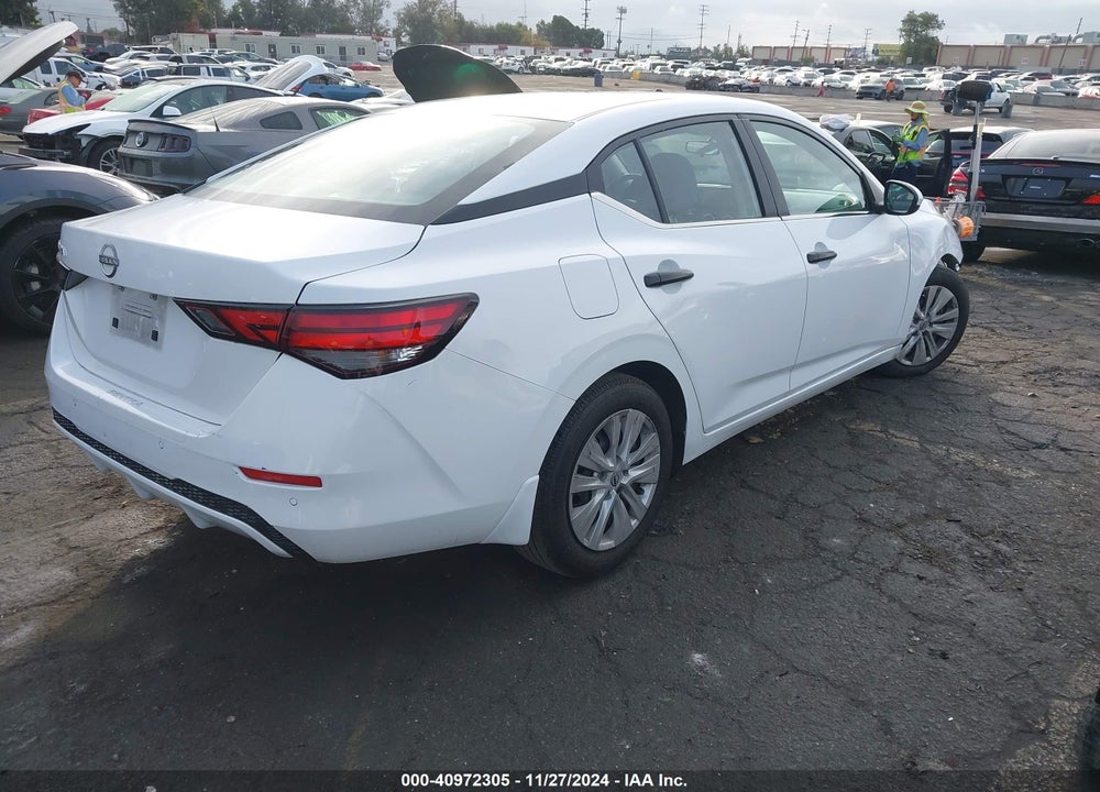 2024 NISSAN SENTRA S XTRONIC CVT VIN: 3N1AB8BV3RY230904