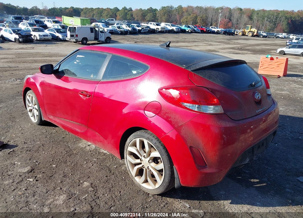 2013 HYUNDAI VELOSTER VIN: KMHTC6AD2DU171853