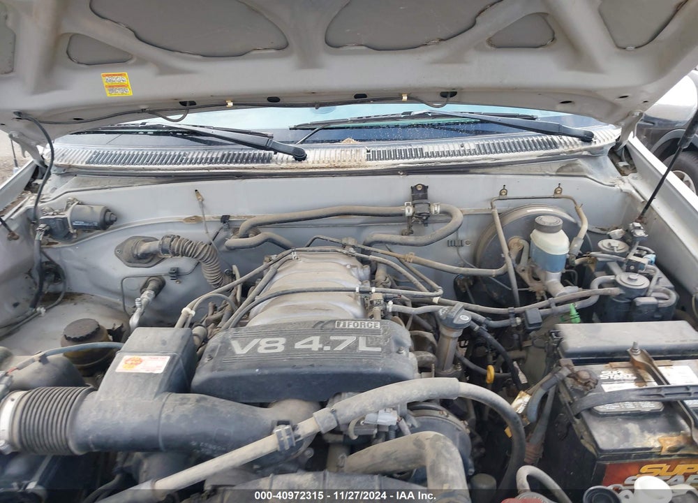 2001 TOYOTA TUNDRA SR5 V8 VIN: 5TBBT44191S208430