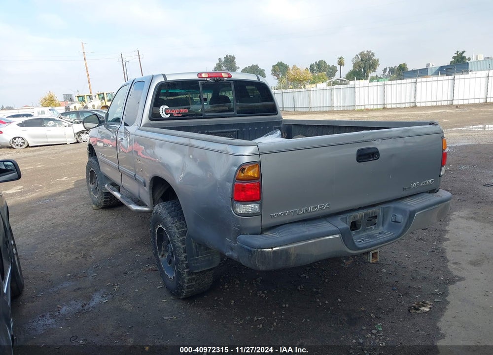 2001 TOYOTA TUNDRA SR5 V8 VIN: 5TBBT44191S208430