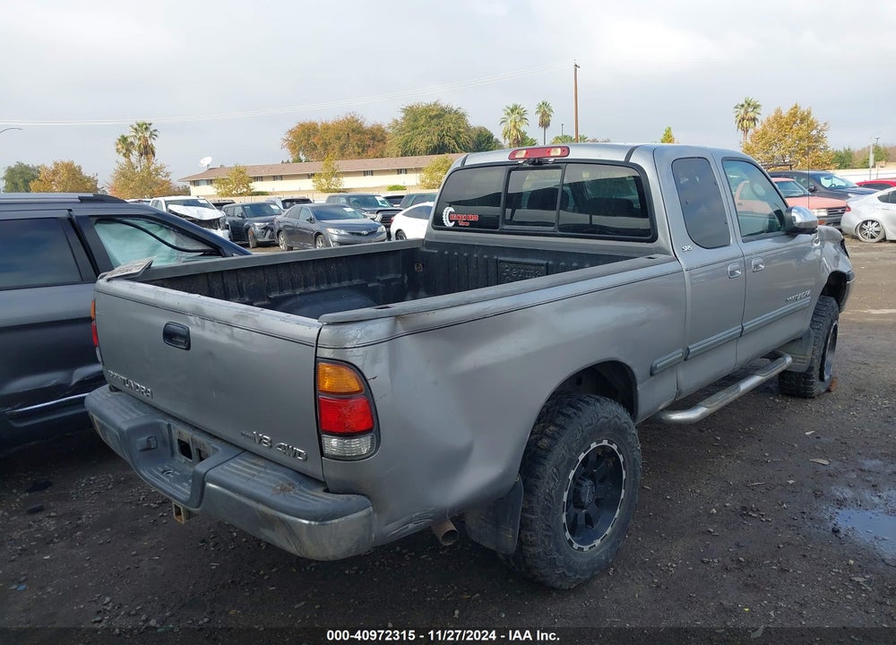 2001 TOYOTA TUNDRA SR5 V8 VIN: 5TBBT44191S208430