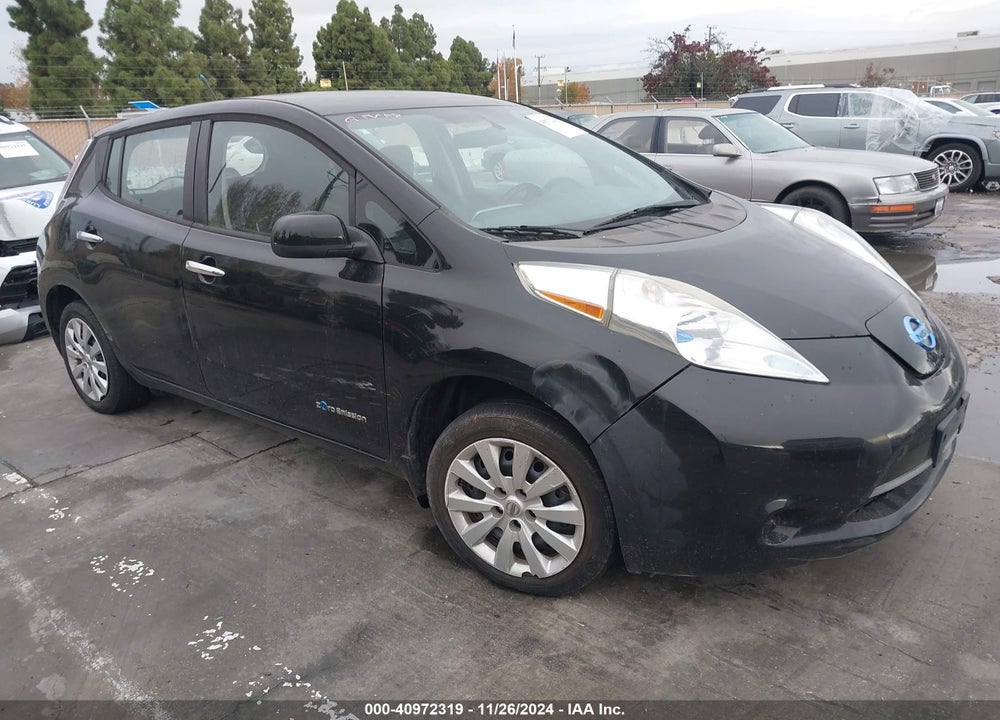 2013 NISSAN LEAF S VIN: 1N4AZ0CP8DC401034