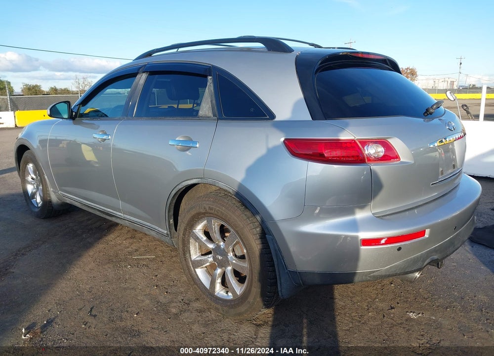 2003 INFINITI FX35 VIN: JNRAS08W13X002164