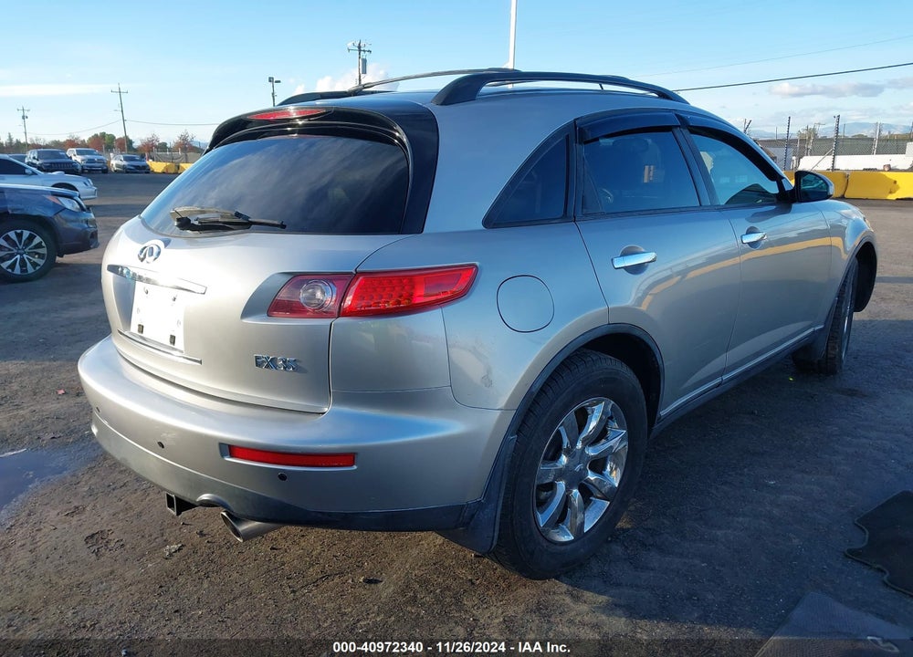 2003 INFINITI FX35 VIN: JNRAS08W13X002164