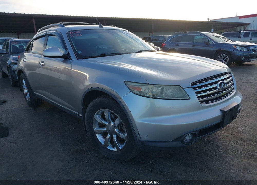 2003 INFINITI FX35 VIN: JNRAS08W13X002164