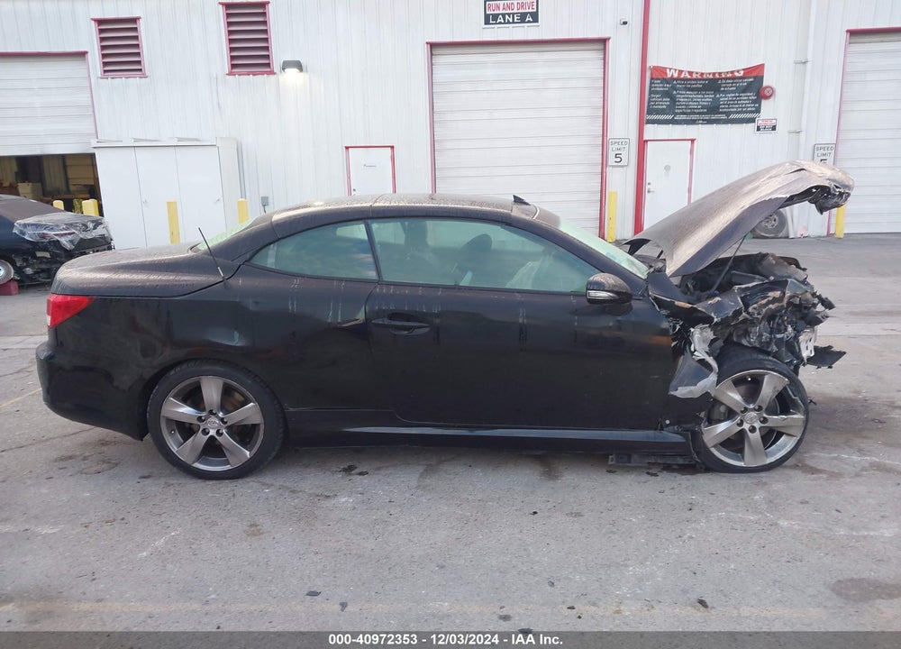 2010 LEXUS IS VIN: JTHFF2C23A2506721