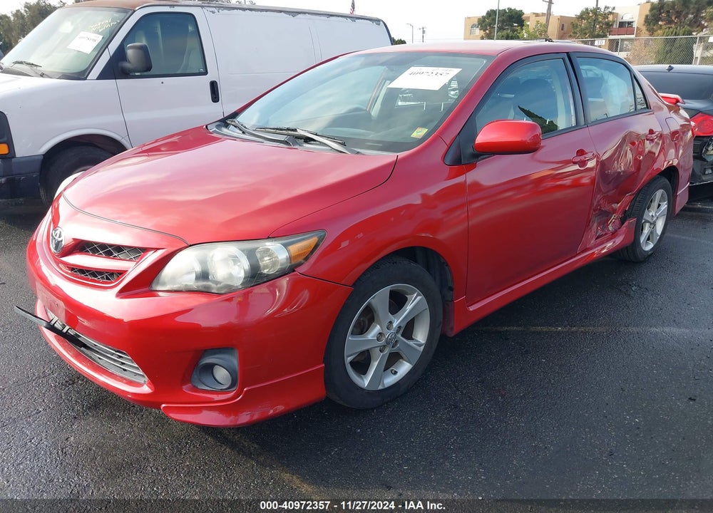 2011 TOYOTA COROLLA S VIN: 2T1BU4EE6BC610437