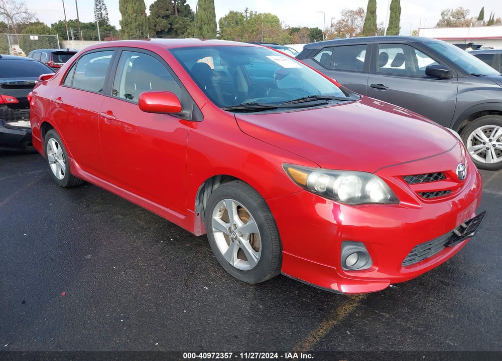 2011 TOYOTA COROLLA S VIN: 2T1BU4EE6BC610437