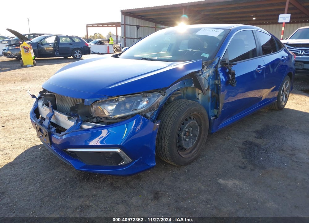 2020 HONDA CIVIC LX VIN: 2HGFC2F60LH527868