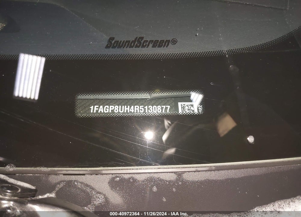 2024 FORD MUSTANG VIN: 1FAGP8UH4R5130877