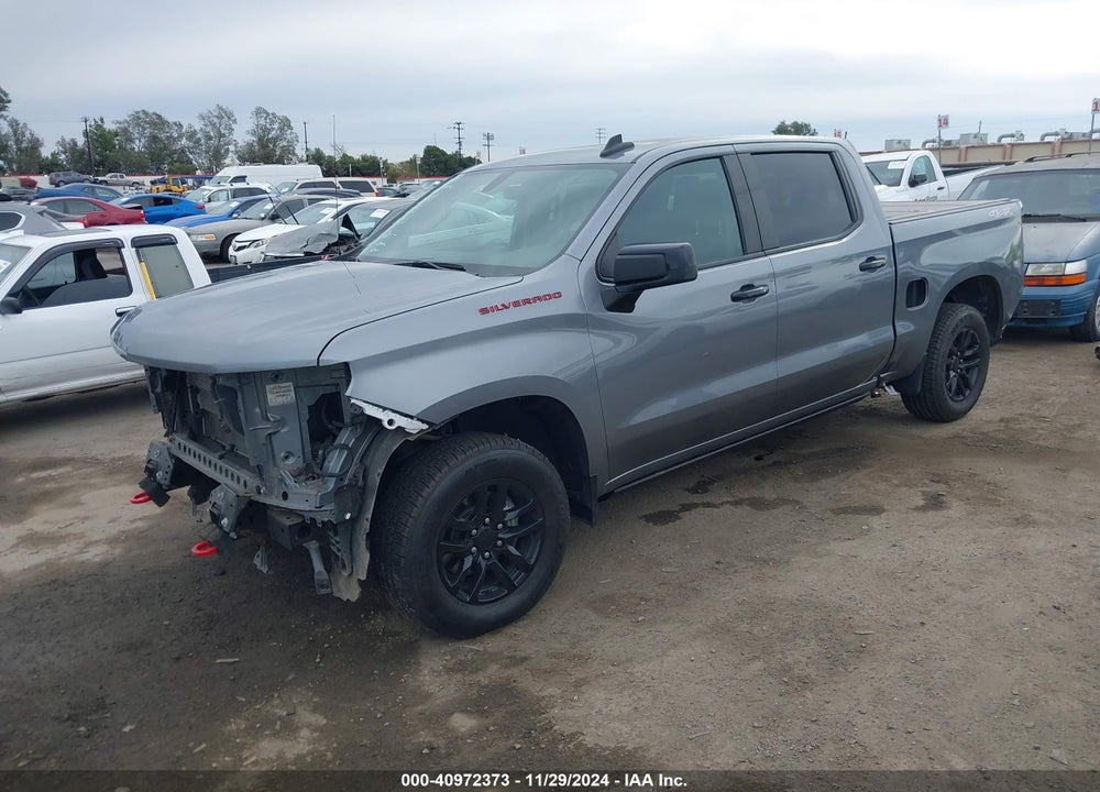 2022 CHEVROLET SILVERADO 1500 LTD 4WD SHORT BED RST VIN: 1GCUYEED6NZ123677