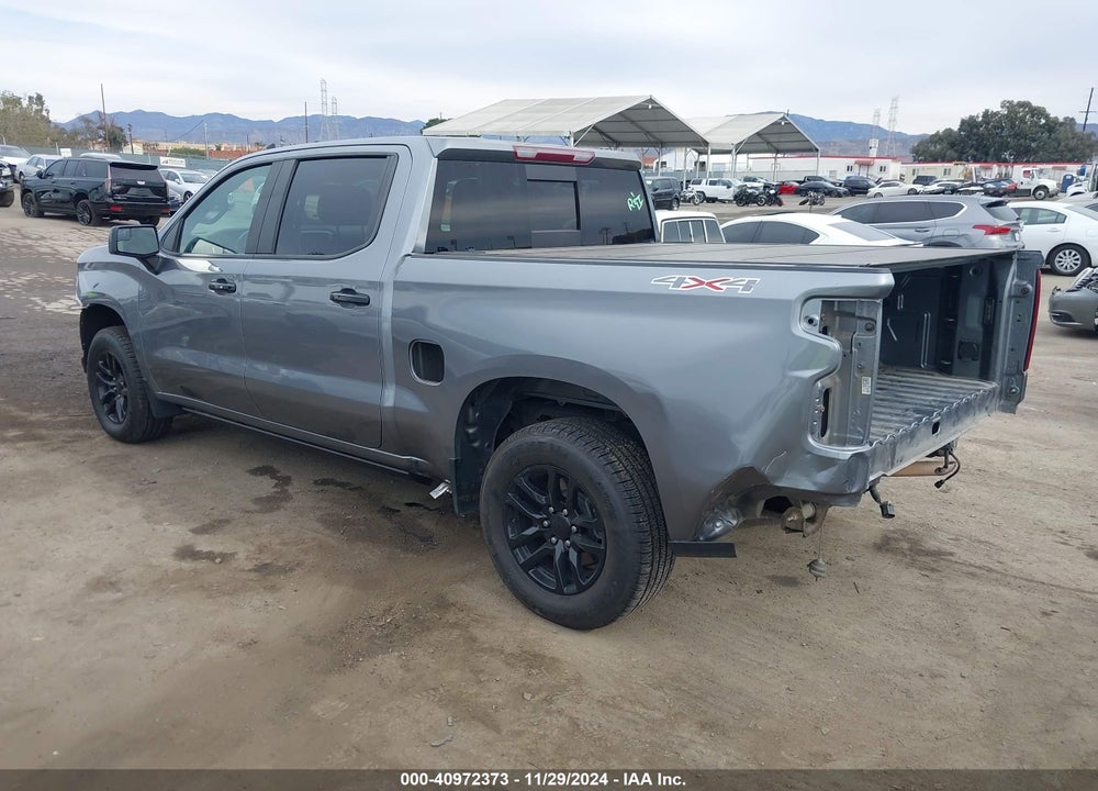 2022 CHEVROLET SILVERADO 1500 LTD 4WD SHORT BED RST VIN: 1GCUYEED6NZ123677