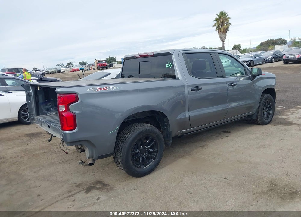 2022 CHEVROLET SILVERADO 1500 LTD 4WD SHORT BED RST VIN: 1GCUYEED6NZ123677