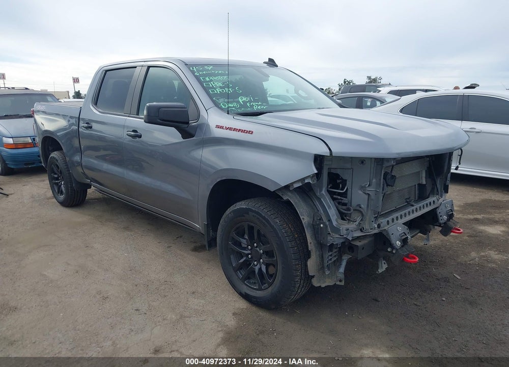 2022 CHEVROLET SILVERADO 1500 LTD 4WD SHORT BED RST VIN: 1GCUYEED6NZ123677