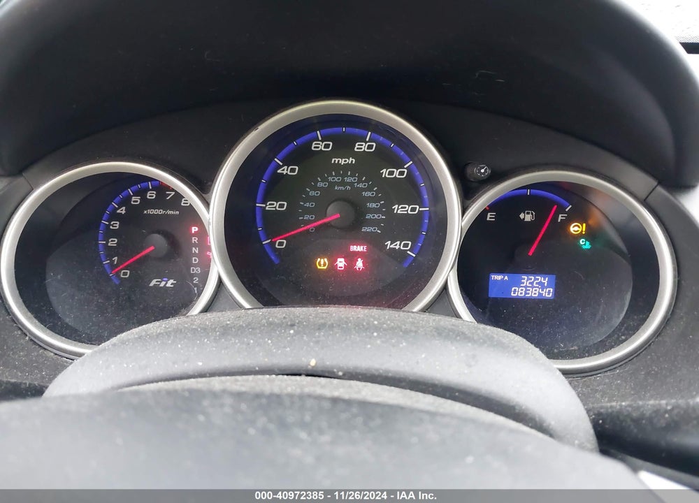 2008 HONDA FIT VIN: JHMGD38468S043784