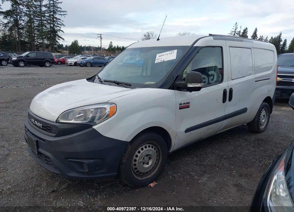 2019 RAM PROMASTER CITY TRADESMAN VIN: ZFBHRFAB4K6N70646