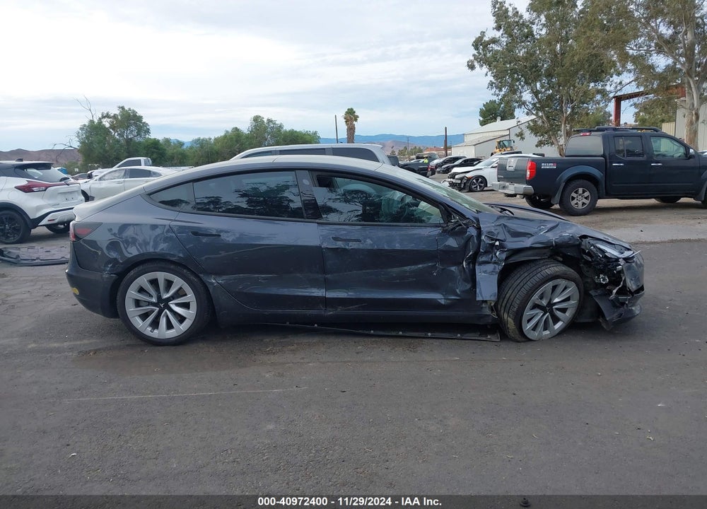 2022 TESLA MODEL 3 VIN: 5YJ3E1EB4NF134856