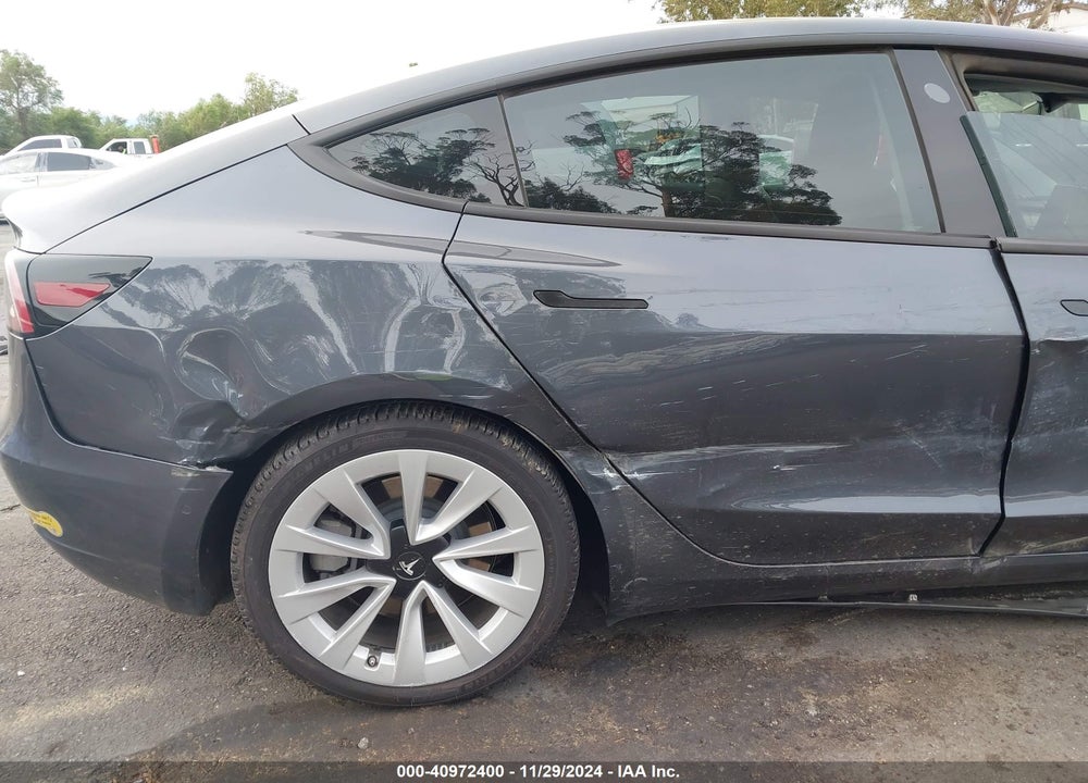 2022 TESLA MODEL 3 VIN: 5YJ3E1EB4NF134856