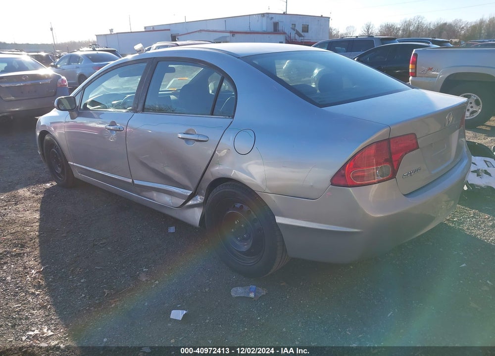 2008 HONDA CIVIC LX VIN: 1HGFA16588L008830