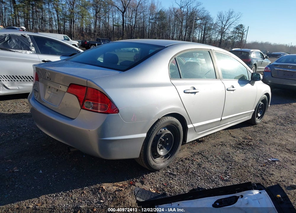 2008 HONDA CIVIC LX VIN: 1HGFA16588L008830