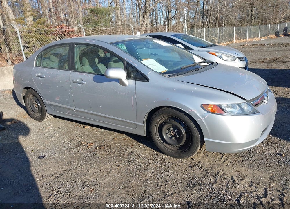 2008 HONDA CIVIC LX VIN: 1HGFA16588L008830