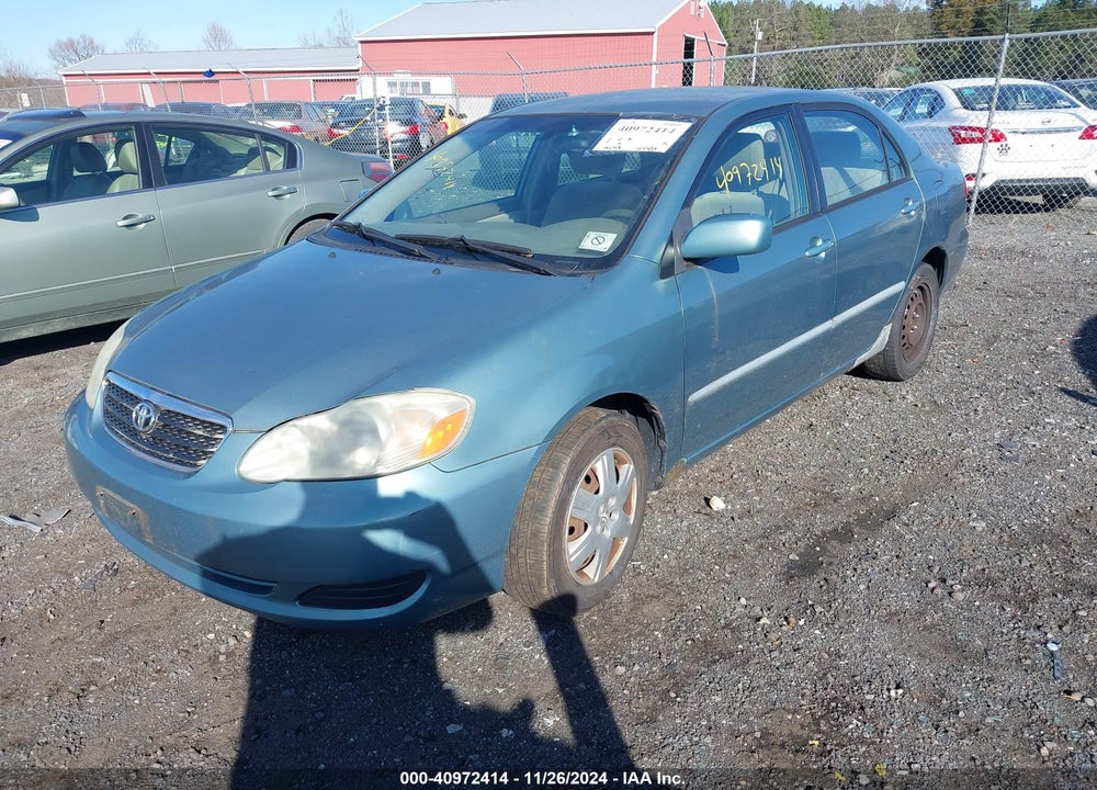 2005 TOYOTA COROLLA LE VIN: 2T1BR32E45C395323