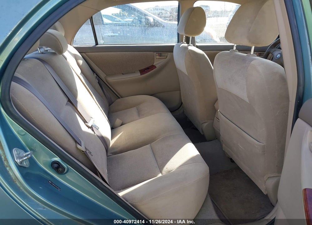 2005 TOYOTA COROLLA LE VIN: 2T1BR32E45C395323