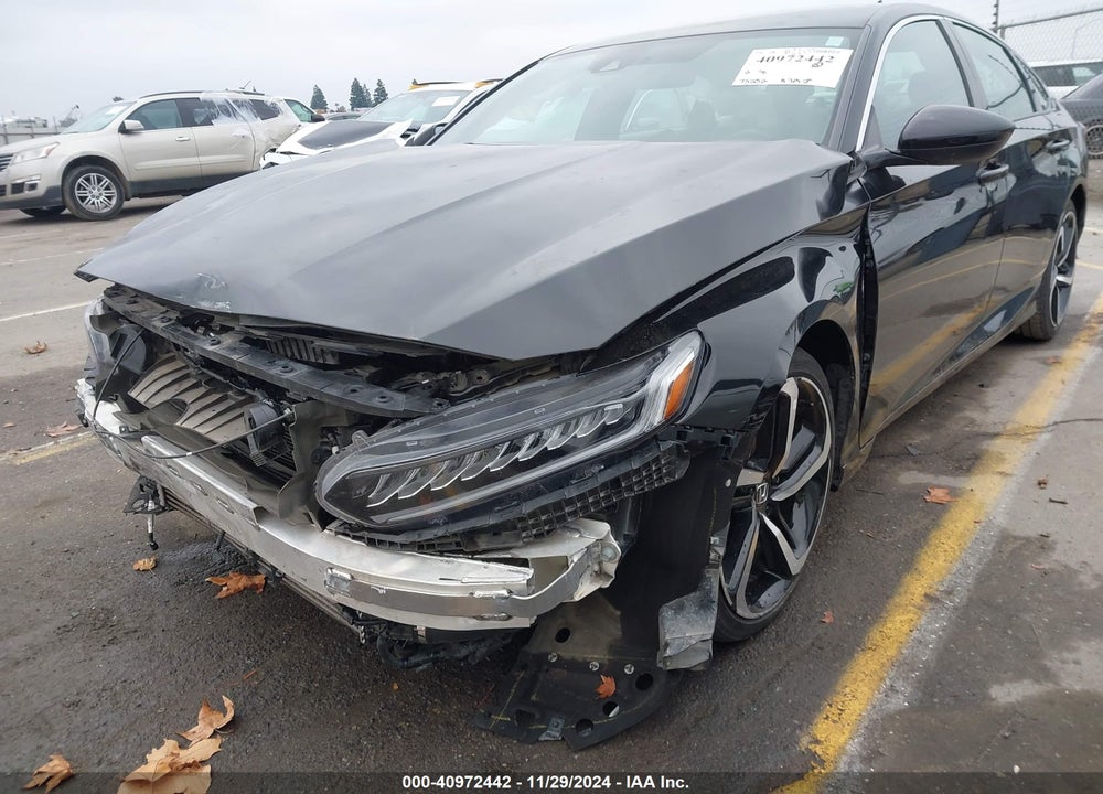 2022 HONDA ACCORD VIN: 1HGCV1F38NA064795