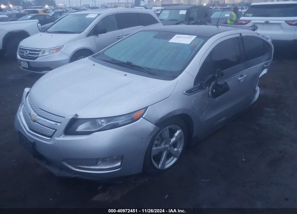 2012 CHEVROLET VOLT VIN: 1G1RH6E4XCU126967