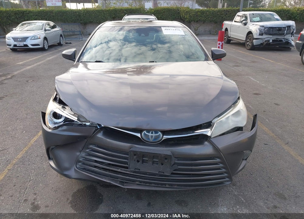 2017 TOYOTA CAMRY HYBRID XLE VIN: 4T1BD1FK8HU207182