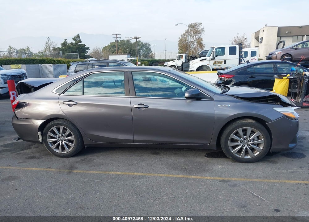2017 TOYOTA CAMRY HYBRID XLE VIN: 4T1BD1FK8HU207182