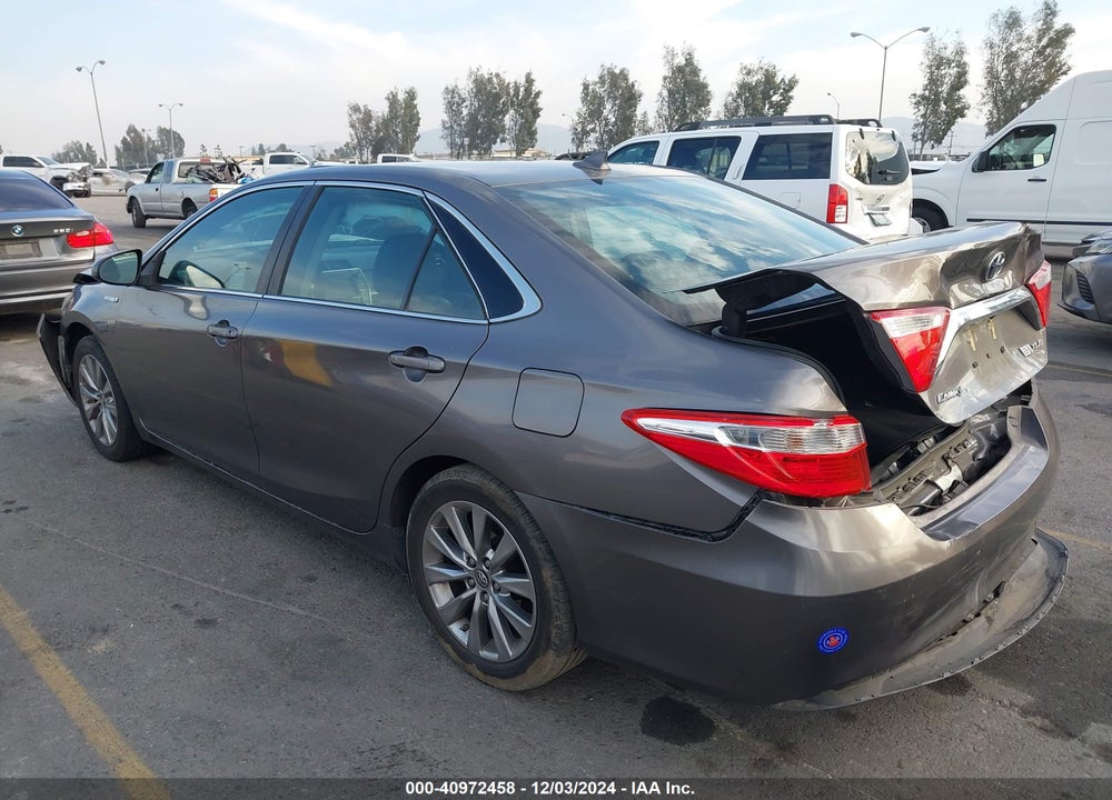 2017 TOYOTA CAMRY HYBRID XLE VIN: 4T1BD1FK8HU207182