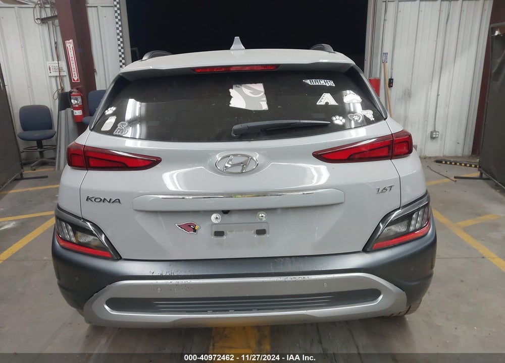 2022 HYUNDAI KONA LIMITED VIN: KM8K53A34NU837947